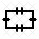 Rectangle Box Geometry Icon