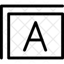 Rectangle Shape  Icon