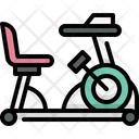 Recumbent Exercise Bike Icon