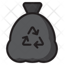 Recycle Bag Trash Bin Icon