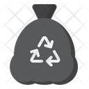 Recycle Bag Trash Bin Icon