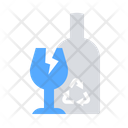 Recycle broken glass Icon