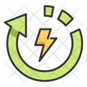 Recycle energy Icon