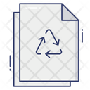 Recycle Paper Recycle File Recycle Icon