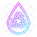 Recycle Water Water Drop Icon