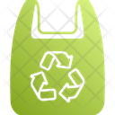 Recycled Plastic Bag Icon