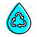 Recycled Water Recycled Pure Icon