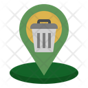 Recycling Map Point Zero Waste Icon