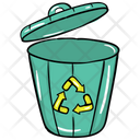 Recycle Bin Waste Bin Recycling Trash Icon