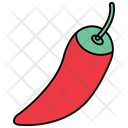 Red Chilli Spice Food Icon