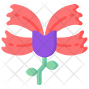 Red Dianthus Icon