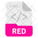 Red file Icon