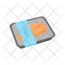 Red fish in the package Icon
