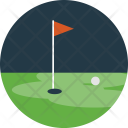 Golf Ball Course Icon