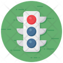 Red Light Red Circle Trafficlight Icon