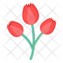 Red Tulips Icon