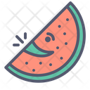 Redmelon Watermelon Melon Icon