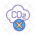 Reduce Carbon Emissions Icon
