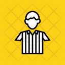 Referee Umpire Soccer Icon