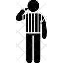 Referee Basketball Judge Icon