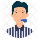 Referee Umpire Arbitrator Icon