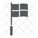 Referee Flag Soccer Icon