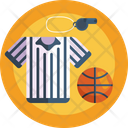 Jersey Whistle Basketball Icon