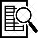 Reference data Icon - Download in Glyph Style