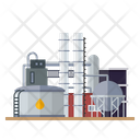 Refinery Factory Industry Icon