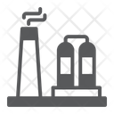 Refinery Chemical Plant Icon