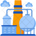 Refinery Industry Factory Icon