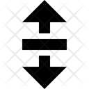 Reflect Verical Design Icon