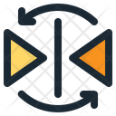Reflection Geometry Internet Icon