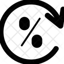 Refresh Rate Icon - Download in Glyph Style