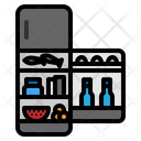 Refrigerator Kitchen Interior Icon