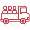 Refugee Truck Icon