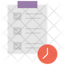 Regular Interval Task Time Task Time Management Icon