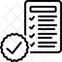 Regulatory Document Regular Icon