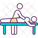 Rehabilitation Massage Therapy Icon