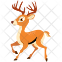 Reindeer Animal Head Icon