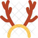 Reindeer Horns Antlers Icon