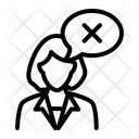 Reject Decision  Icon