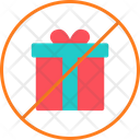 Rejected Gift Box Present Icon