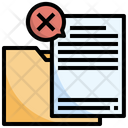 Rejection File Icon