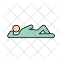Relax Lying Down Icon