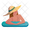 Pool Relax Relaxation Icon