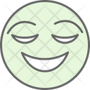 Relieved Face Relieved Emoji Icon