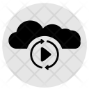 Cloud Loading Play Icon