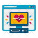 Remote Patient Monitoring  Icon