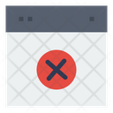 Remove Browser Cancel Browser Cancel Webpage Icon